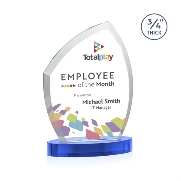 With its beautiful curved beveled frame, the 3/4" thick Starfire Crystal... from ASI 84592 St Regis Group / St Regis