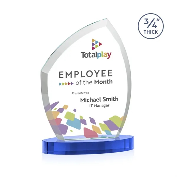 With its beautiful curved beveled frame, the 3/4" thick Starfire Crystal... from ASI 84592 St Regis Group / St Regis