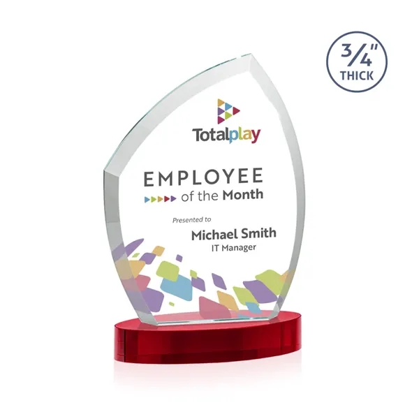 With its beautiful curved beveled frame, the 3/4" thick Starfire Crystal... from ASI 84592 St Regis Group / St Regis