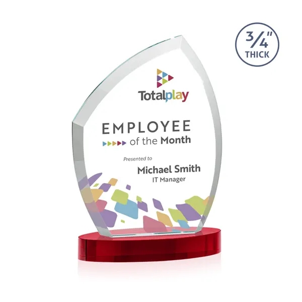 With its beautiful curved beveled frame, the 3/4" thick Starfire Crystal... from ASI 84592 St Regis Group / St Regis