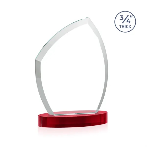 With its beautiful curved beveled frame, the 3/4" thick Starfire Crystal... from ASI 84592 St Regis Group / St Regis