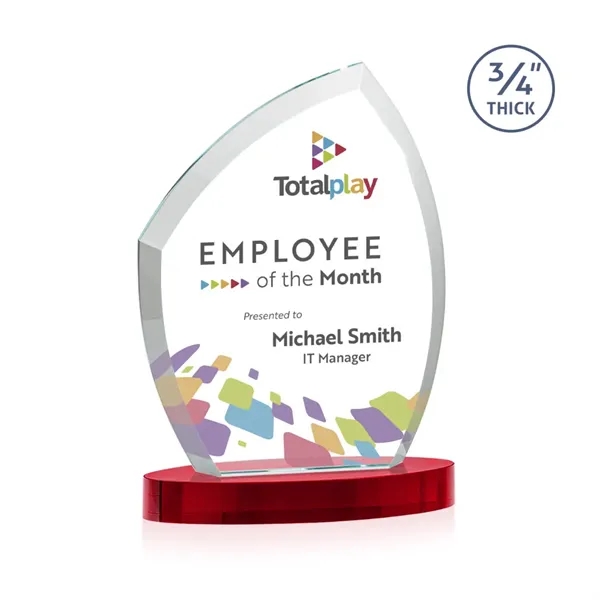 With its beautiful curved beveled frame, the 3/4" thick Starfire Crystal... from ASI 84592 St Regis Group / St Regis