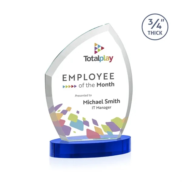 With its beautiful curved beveled frame, the 3/4" thick Starfire Crystal... from ASI 84592 St Regis Group / St Regis