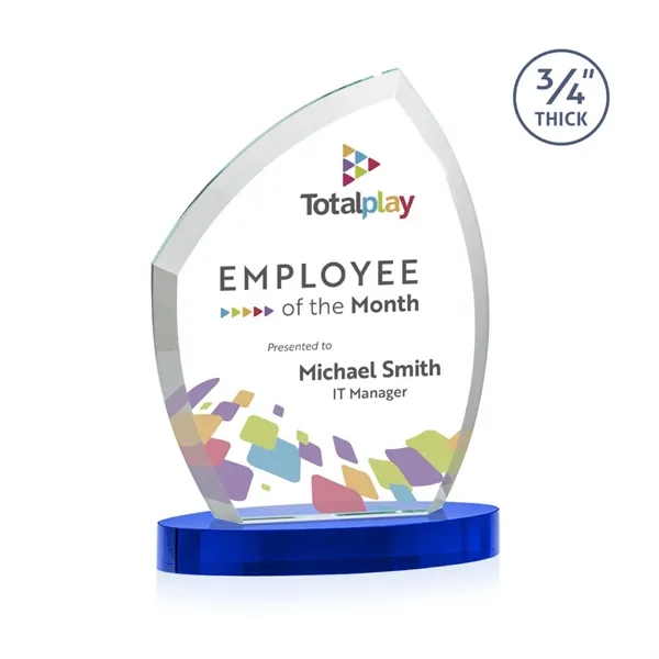 With its beautiful curved beveled frame, the 3/4" thick Starfire Crystal... from ASI 84592 St Regis Group / St Regis