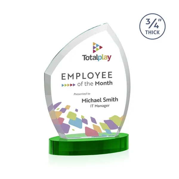 With its beautiful curved beveled frame, the 3/4" thick Starfire Crystal... from ASI 84592 St Regis Group / St Regis