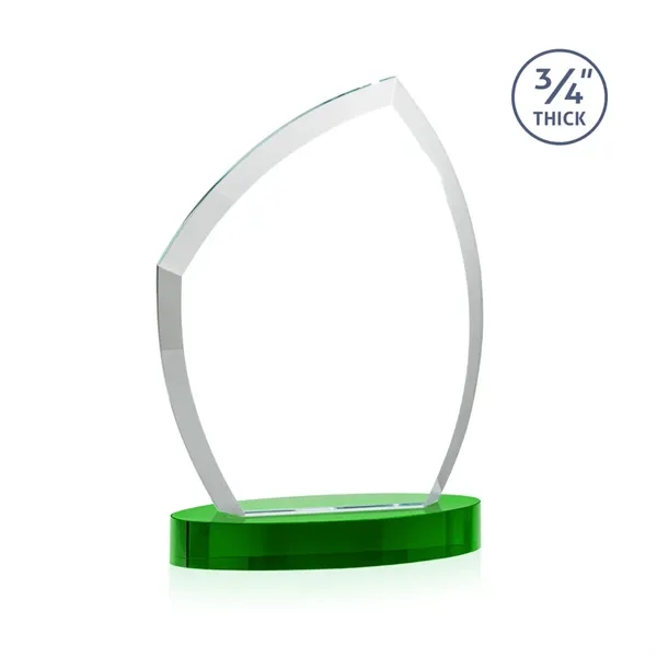 With its beautiful curved beveled frame, the 3/4" thick Starfire Crystal... from ASI 84592 St Regis Group / St Regis