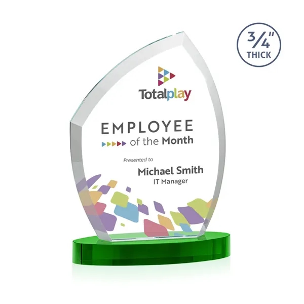 With its beautiful curved beveled frame, the 3/4" thick Starfire Crystal... from ASI 84592 St Regis Group / St Regis