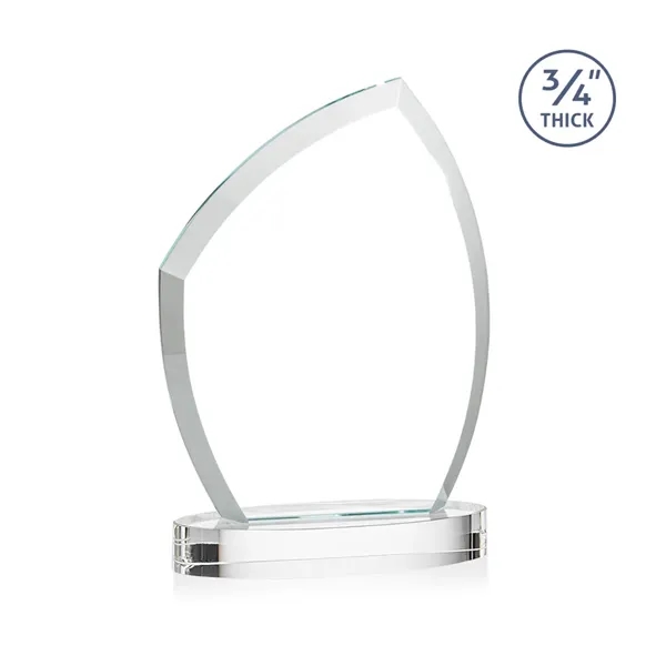 With its beautiful curved beveled frame, the 3/4" thick Starfire Crystal... from ASI 84592 St Regis Group / St Regis