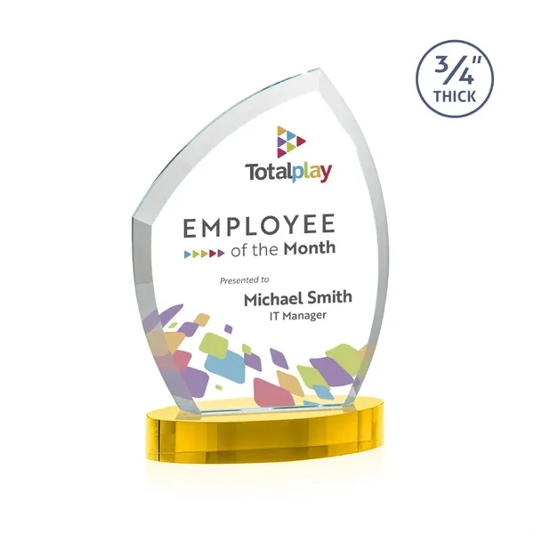 With its beautiful curved beveled frame, the 3/4" thick Starfire Crystal... from ASI 84592 St Regis Group / St Regis