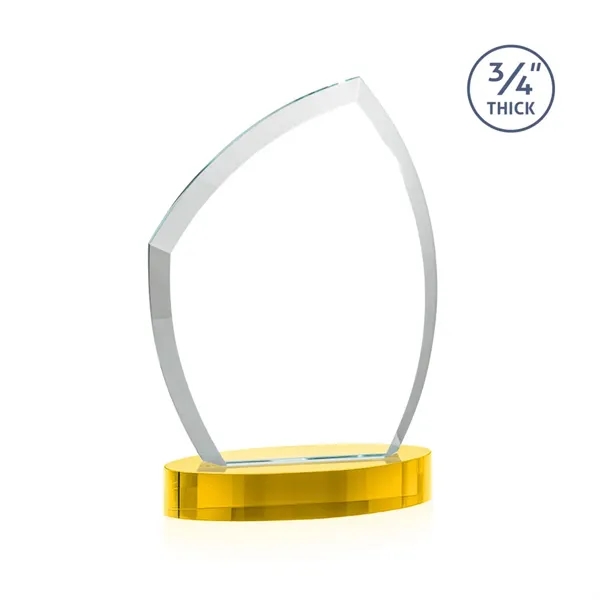 With its beautiful curved beveled frame, the 3/4" thick Starfire Crystal... from ASI 84592 St Regis Group / St Regis