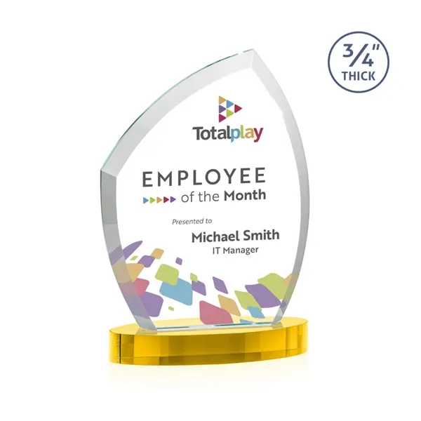 With its beautiful curved beveled frame, the 3/4" thick Starfire Crystal... from ASI 84592 St Regis Group / St Regis