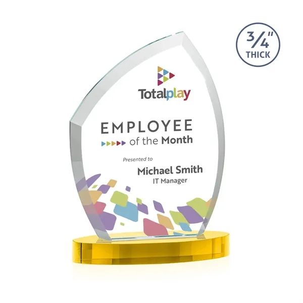 With its beautiful curved beveled frame, the 3/4" thick Starfire Crystal... from ASI 84592 St Regis Group / St Regis