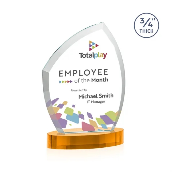 With its beautiful curved beveled frame, the 3/4" thick Starfire Crystal... from ASI 84592 St Regis Group / St Regis