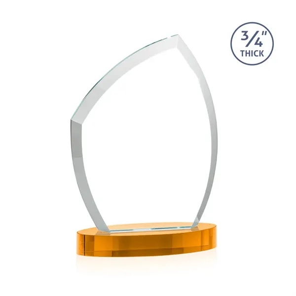 With its beautiful curved beveled frame, the 3/4" thick Starfire Crystal... from ASI 84592 St Regis Group / St Regis