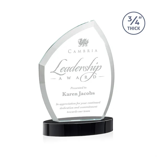 With its beautiful curved beveled frame, the 3/4" thick Starfire Crystal... from ASI 84592 St Regis Group / St Regis