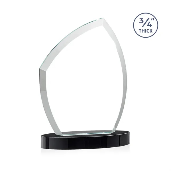 With its beautiful curved beveled frame, the 3/4" thick Starfire Crystal... from ASI 84592 St Regis Group / St Regis