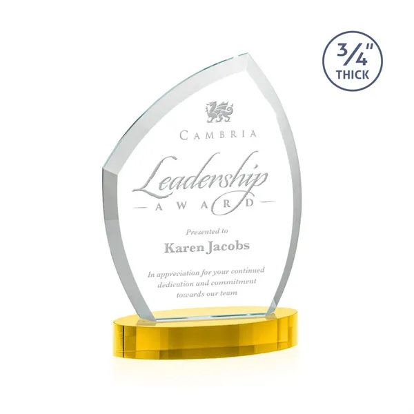 With its beautiful curved beveled frame, the 3/4" thick Starfire Crystal... from ASI 84592 St Regis Group / St Regis