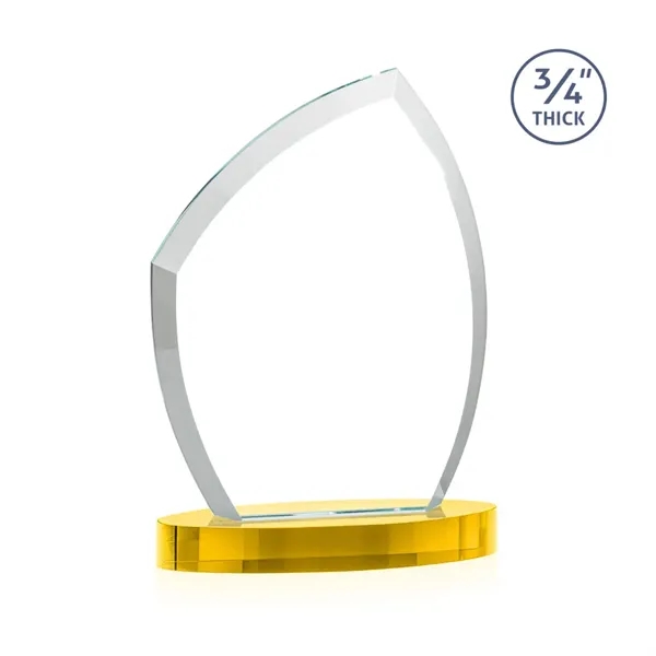 With its beautiful curved beveled frame, the 3/4" thick Starfire Crystal... from ASI 84592 St Regis Group / St Regis