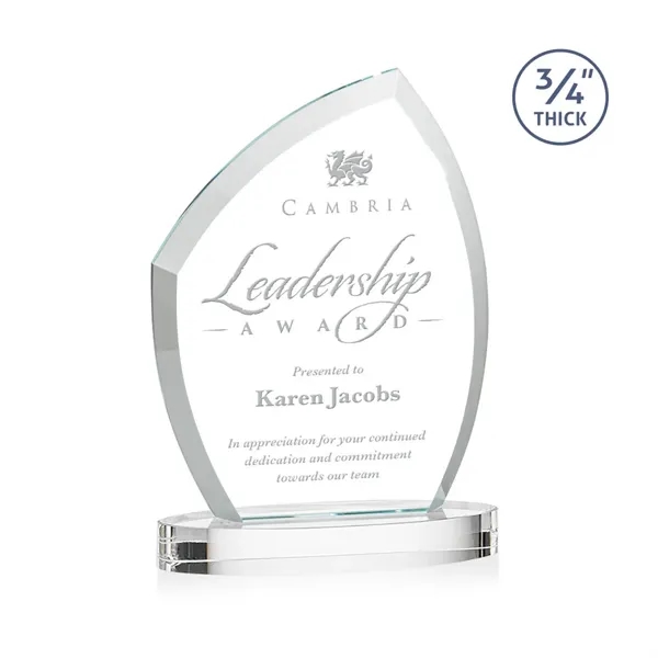 With its beautiful curved beveled frame, the 3/4" thick Starfire Crystal... from ASI 84592 St Regis Group / St Regis