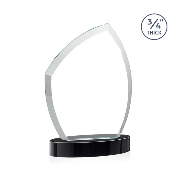With its beautiful curved beveled frame, the 3/4" thick Starfire Crystal... from ASI 84592 St Regis Group / St Regis
