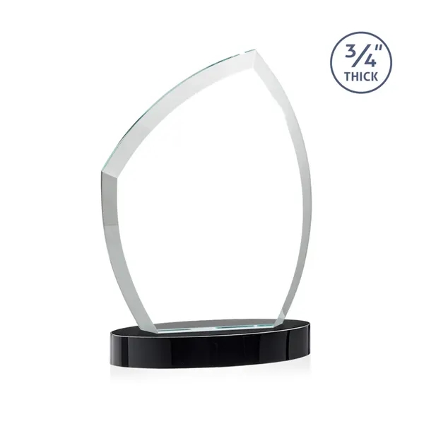 With its beautiful curved beveled frame, the 3/4" thick Starfire Crystal... from ASI 84592 St Regis Group / St Regis