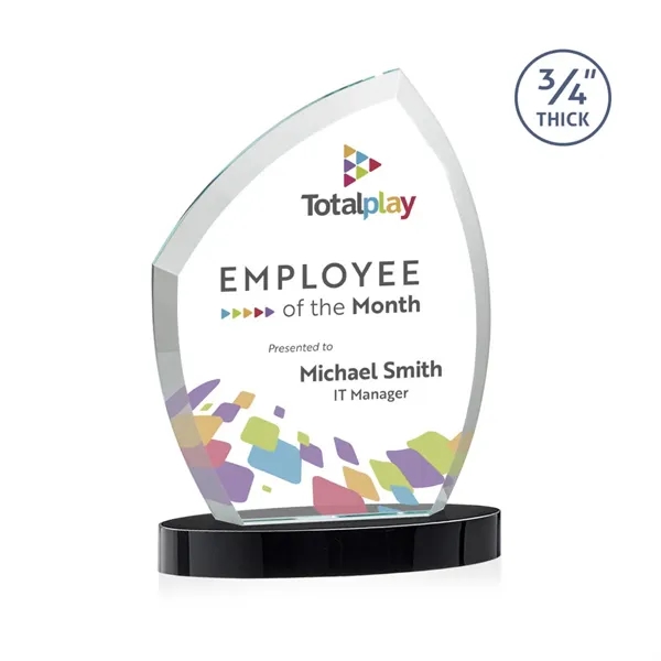 With its beautiful curved beveled frame, the 3/4" thick Starfire Crystal... from ASI 84592 St Regis Group / St Regis