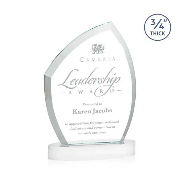 With its beautiful curved beveled frame, the 3/4" thick Starfire Crystal... from ASI 84592 St Regis Group / St Regis