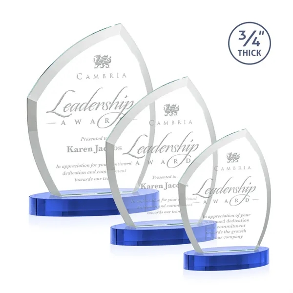 With its beautiful curved beveled frame, the 3/4" thick Starfire Crystal... from ASI 84592 St Regis Group / St Regis