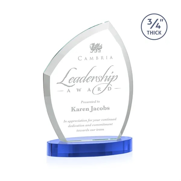 With its beautiful curved beveled frame, the 3/4" thick Starfire Crystal... from ASI 84592 St Regis Group / St Regis