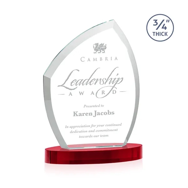 With its beautiful curved beveled frame, the 3/4" thick Starfire Crystal... from ASI 84592 St Regis Group / St Regis