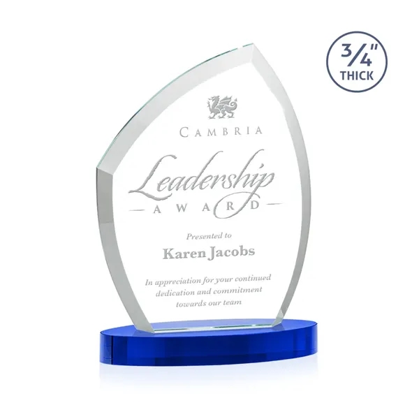 With its beautiful curved beveled frame, the 3/4" thick Starfire Crystal... from ASI 84592 St Regis Group / St Regis