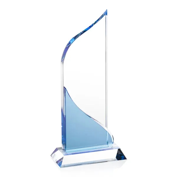 In the Kimberley VividPrint™ Award, a clear optical crystal upright dramatically... from ASI 84592 St Regis Group / St Regis