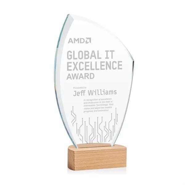 The Clarence Award features a stunning Starfire crystal design that sweeps... from ASI 84592 St Regis Group / St Regis