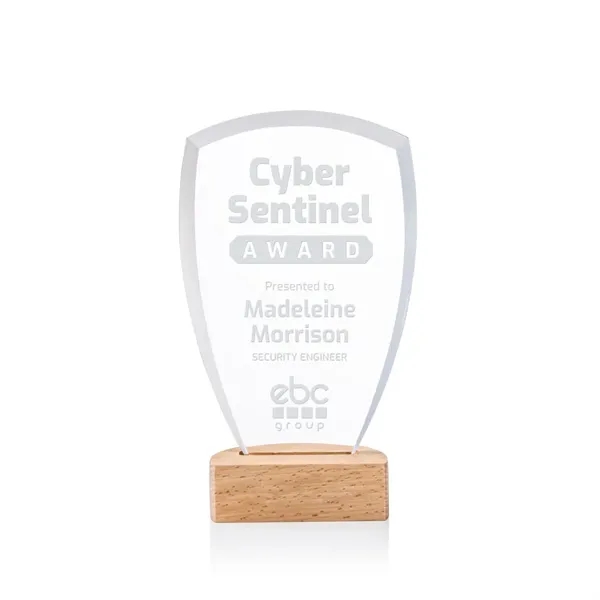 The Hendrick Award showcases modern elegance with its sleek Starfire crystal... from ASI 84592 St Regis Group / St Regis