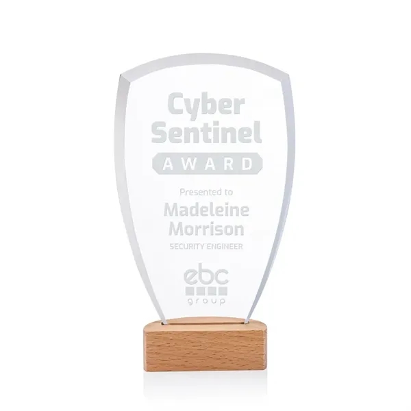 The Hendrick Award showcases modern elegance with its sleek Starfire crystal... from ASI 84592 St Regis Group / St Regis