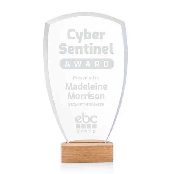 The Hendrick Award showcases modern elegance with its sleek Starfire crystal... from ASI 84592 St Regis Group / St Regis