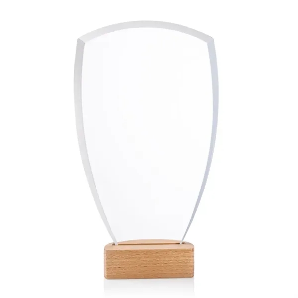 The Hendrick Award showcases modern elegance with its sleek Starfire crystal... from ASI 84592 St Regis Group / St Regis