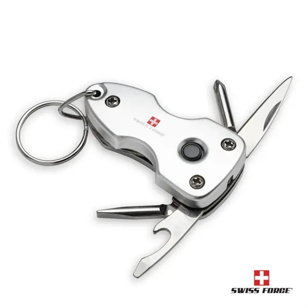 The Swiss Force® Wildcub Multi-Tool & Flashlight Keyring is a rugged,... from ASI 84592 St Regis Group