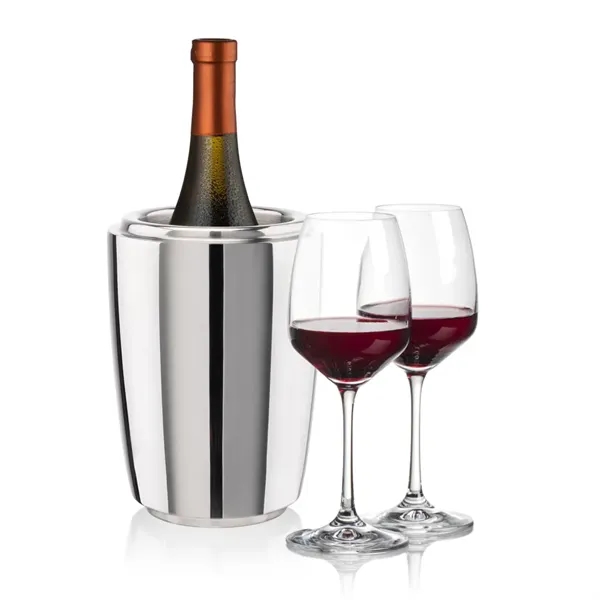 The Pescara Wine Cooler & Wine Glass Set is a refined... from ASI 84592 St Regis Group