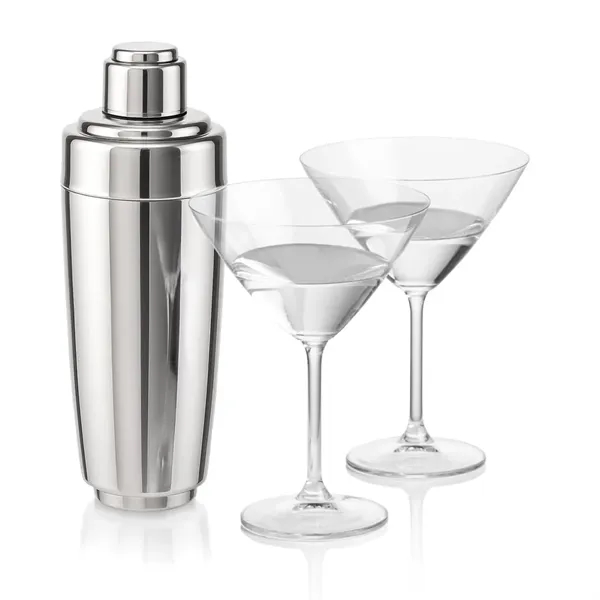The Pescara Cocktail Shaker & Martini Set brings elegance and functionality... from ASI 84592 St Regis Group