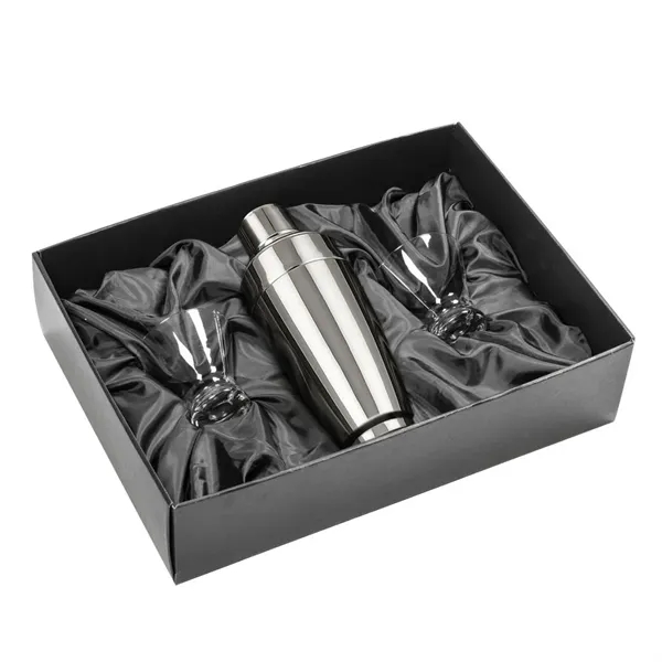 The Pescara Cocktail Shaker & Martini Set brings elegance and functionality... from ASI 84592 St Regis Group