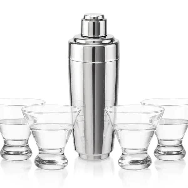 The Pescara Cocktail Shaker & Martini Set brings elegance and functionality... from ASI 84592 St Regis Group