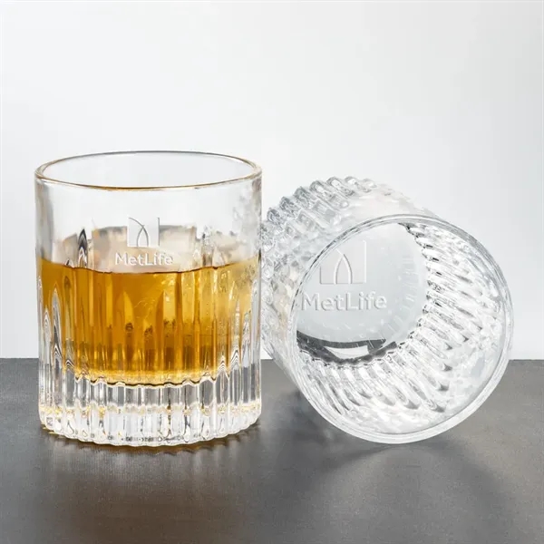 The Caldari on the Rocks Glass is a striking piece with... from ASI 84592 St Regis Group