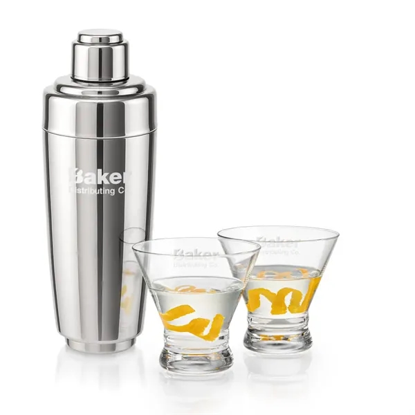 The Pescara Cocktail Shaker & Martini Set brings elegance and functionality... from ASI 84592 St Regis Group