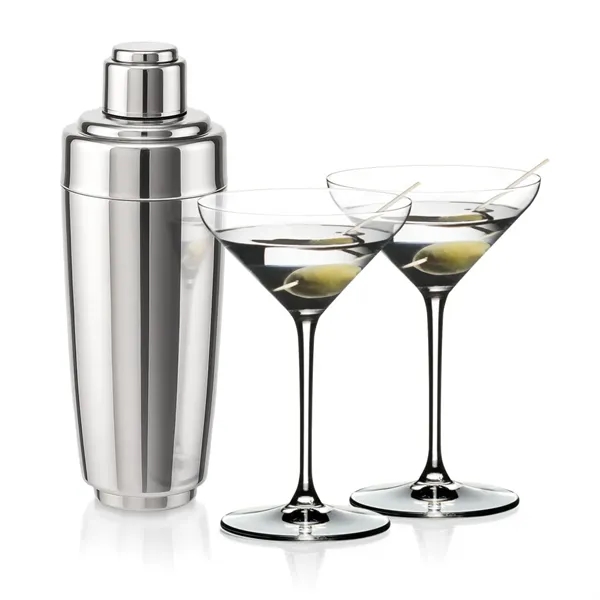 The Pescara Cocktail Shaker & Martini Set brings elegance and functionality... from ASI 84592 St Regis Group