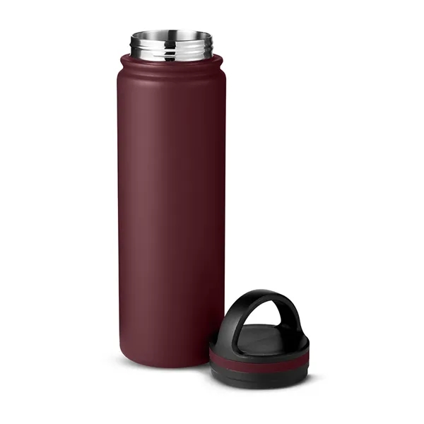 24-ounce vacuum bottle with double-walled insulation, lid a handle.... from ASI 79530 Prime Line