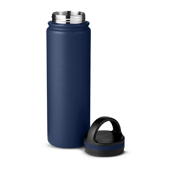24-ounce vacuum bottle with double-walled insulation, lid a handle.... from ASI 79530 Prime Line