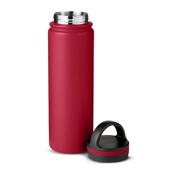 24-ounce vacuum bottle with double-walled insulation, lid a handle.... from ASI 79530 Prime Line