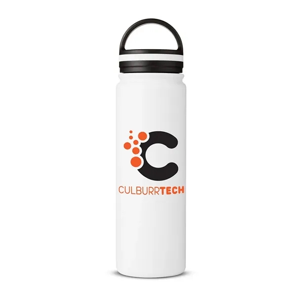 24-ounce vacuum bottle with double-walled insulation, lid a handle.... from ASI 79530 Prime Line