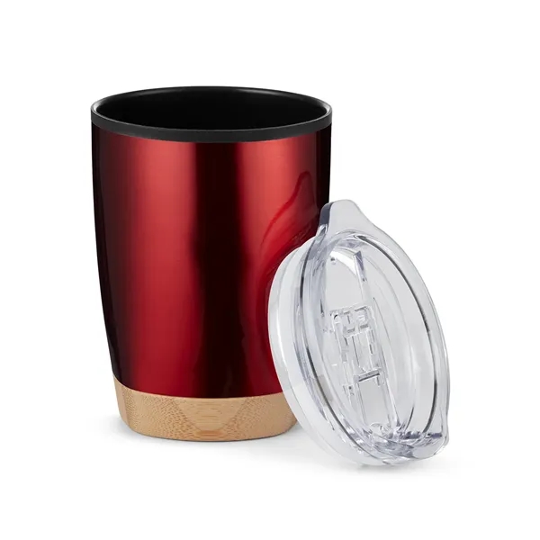 12-ounce bottle with double-wall insulation, bamboo base and slide-lock lid.... from ASI 79530 Prime Line